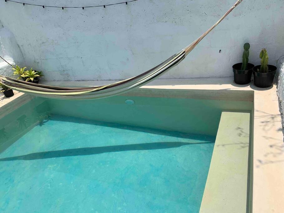 Casita Azul Colonial En El Centro De Merida. Exterior photo