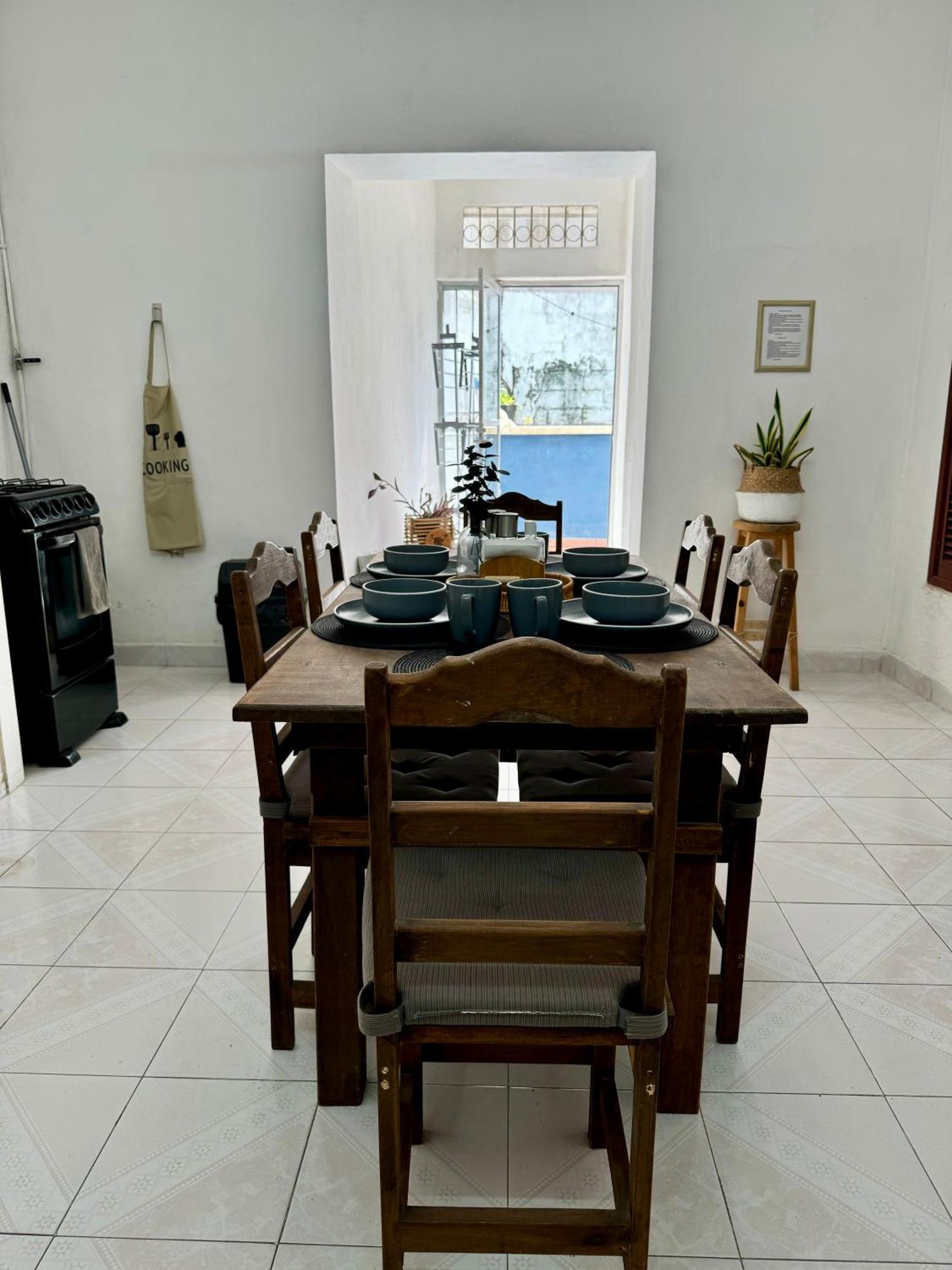 Casita Azul Colonial En El Centro De Merida. Exterior photo